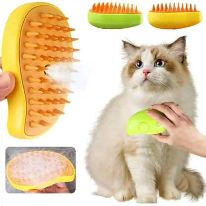 🐶!Cepillo a vapor para mascotas! 🐱
