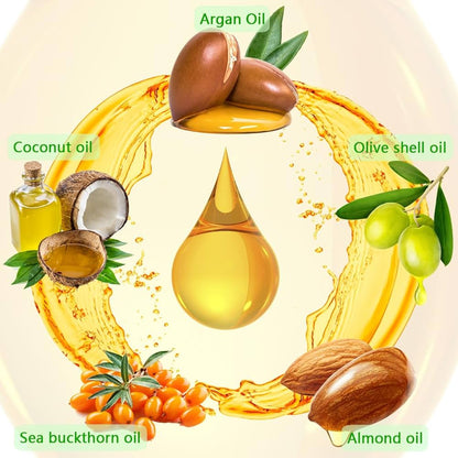 Aceite de argán Karsell- Tratamiento Para Cabello Seco Y Dañado 3en1